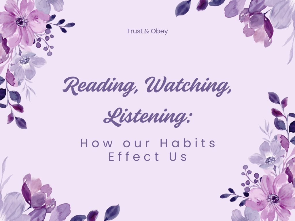 Reading, Watching, Listening